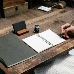 Black Classic Diary Notebook