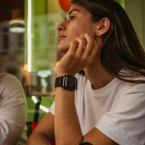 Black Silicone Apple Watch Band