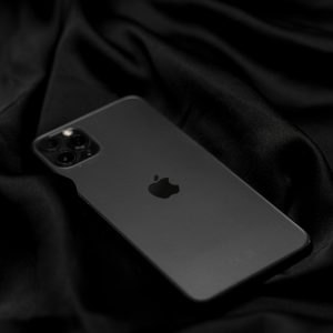 Solid Black Phone Cover